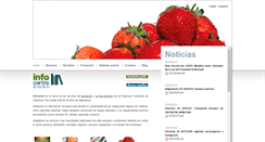 Desktop Screenshot of normativa.infocentre.es